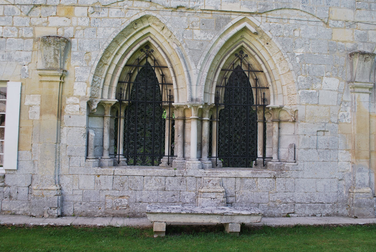 Cloître de l'Abbaye de Bonport