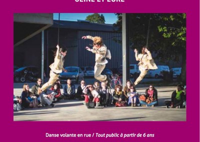 Les petites scenes - Si tu me croises - Affiche spectacle de danses volante