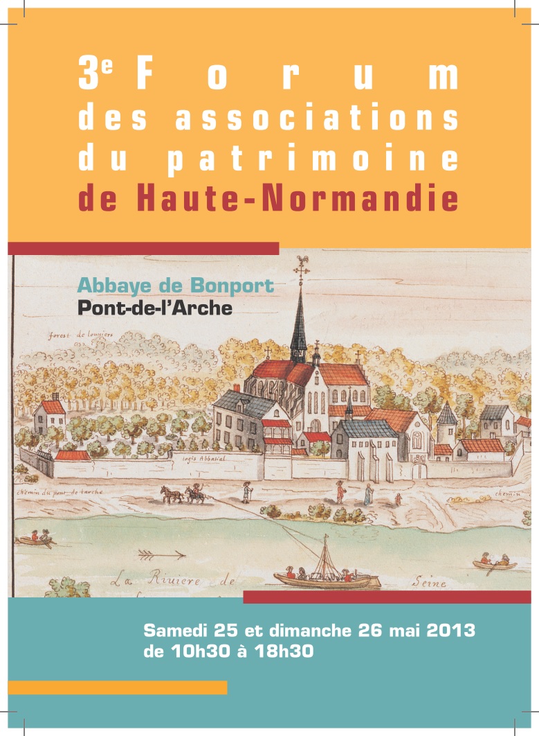 Forum des associations du patrimoine de Haute-Normandie