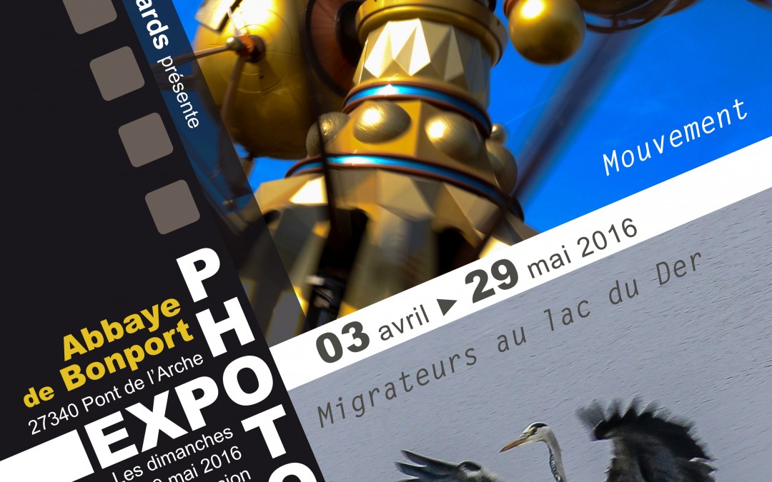 Exposition de photographies « Mouvements »par l’association USB Photo Regards du 3 avril au 5 juin 2016