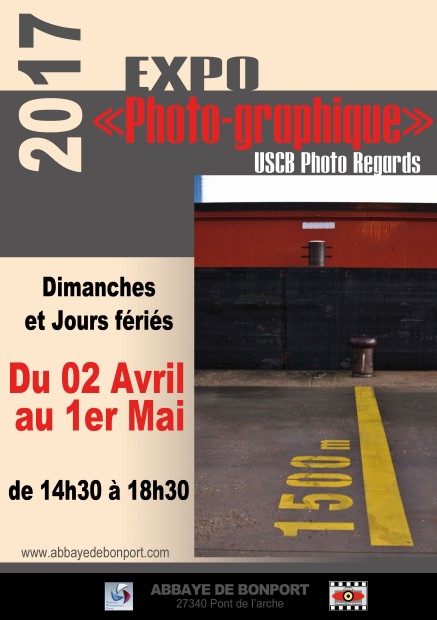 Exposition de photographies « Photo graphique » de l’association USB Photo Regards du 2 avril au 1er mai 2017