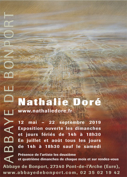 Exposition de peinture Nathalie DORÉ du 12 mai au 22 septembre 2019